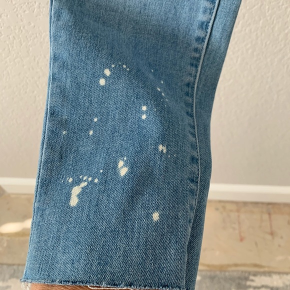 Mother Looker Ankle Fray Denim Jean - Picture 4 of 10